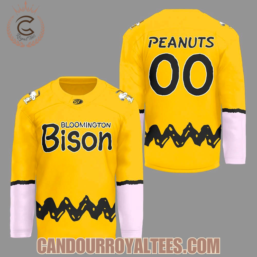 Blommington Bison Peanuts Jersey