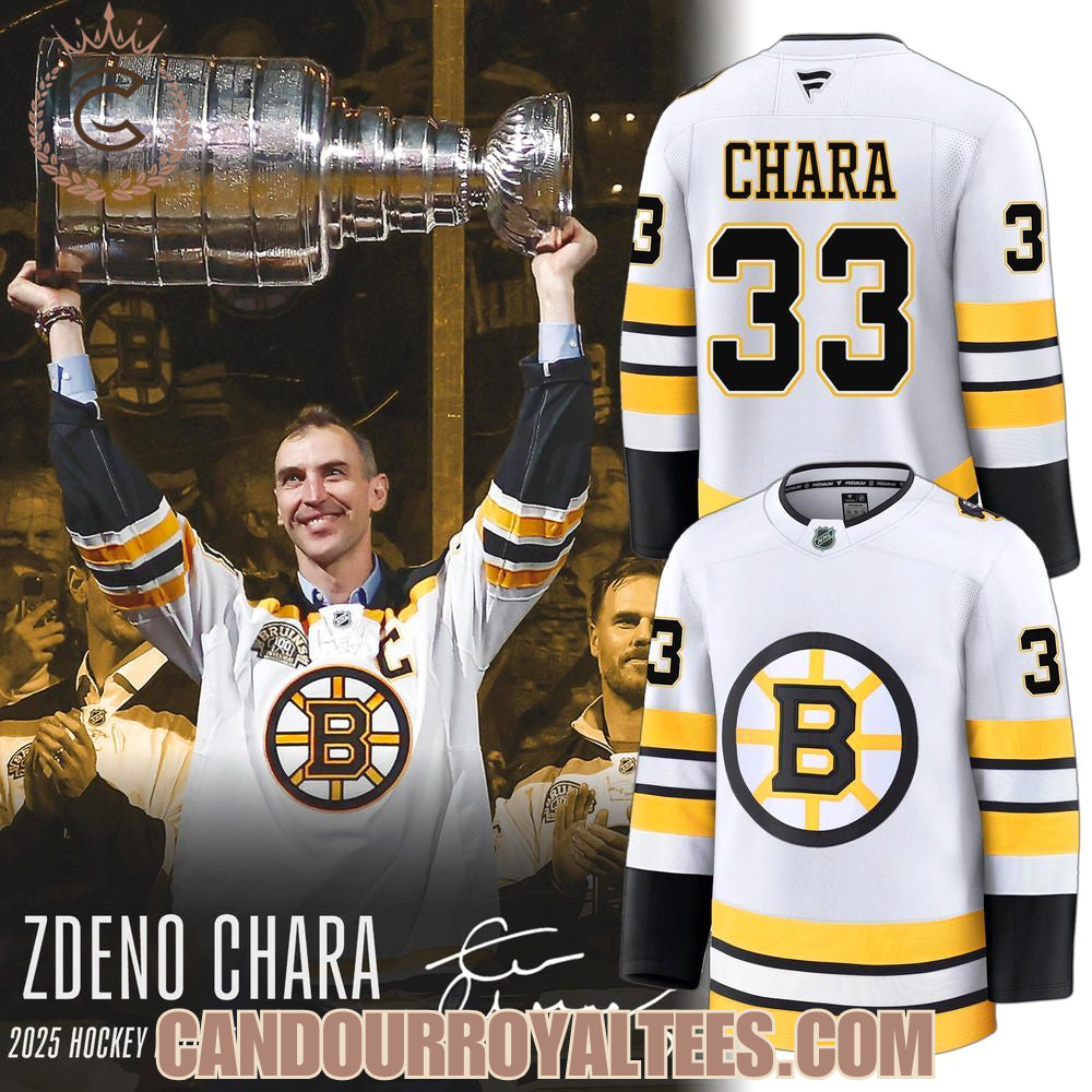 Boston Bruins X Zdeno Chara 2025 Hockey Jersey
