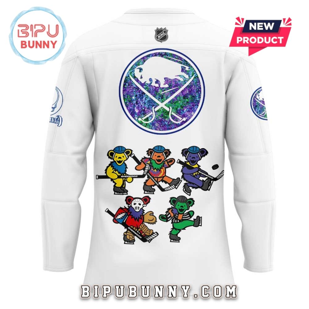 Buffalo Sabres Grateful Dead Night Hockey Jersey