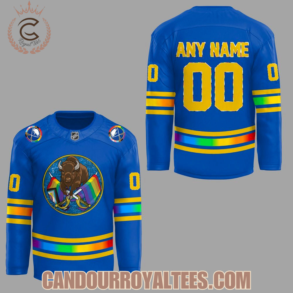 Buffalo Sabres X Pride Night Hockey Jersey
