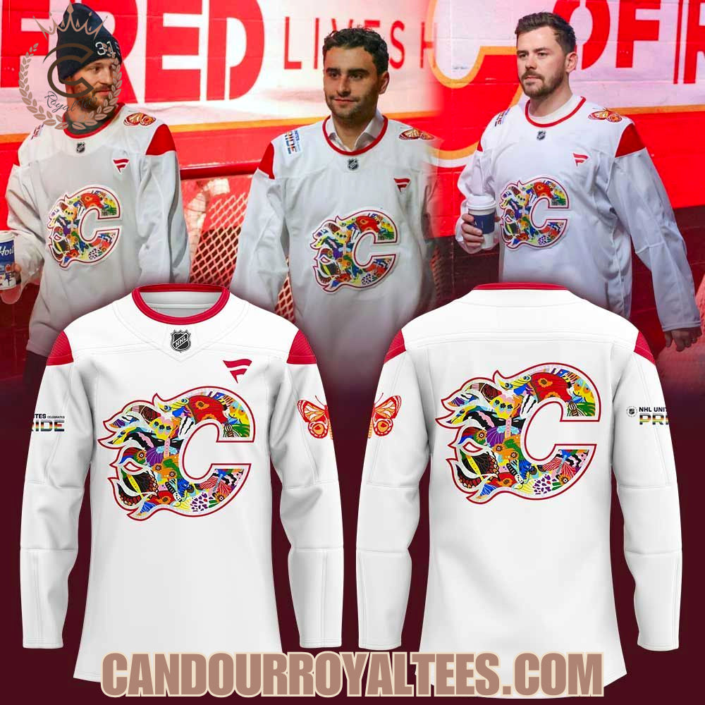 Calgary Flames 2026 Pride Night Hockey Jersey