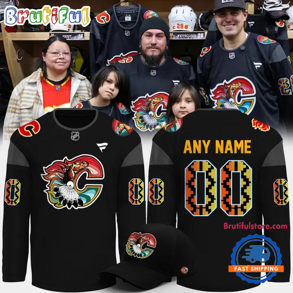 Calgary Flames Indigenous Celebration 2026 Limited Edition Hockey Jersey