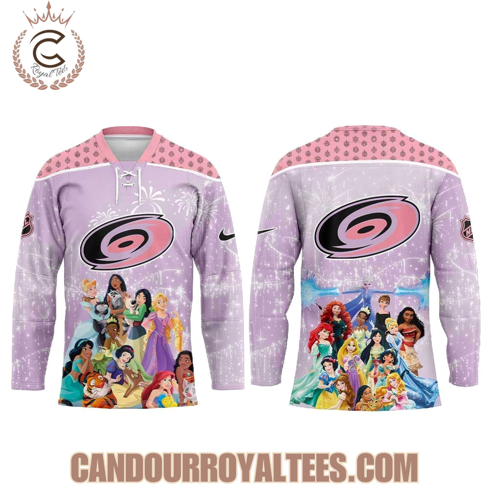 Carolina Hurricanes Disney Princess Game Hockey Jersey