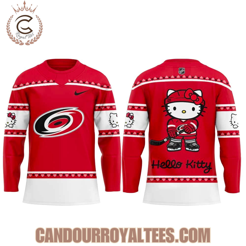 Carolina Hurricanes Hello Kitty Night 2026 Hockey Jersey