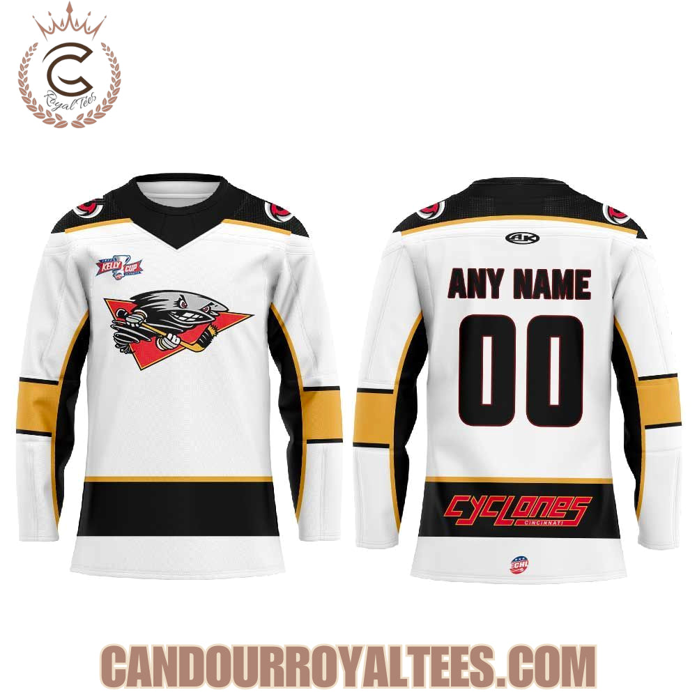Cincinnati Cyclones Tackle Twill Our Throwback Era Hockey Jersey