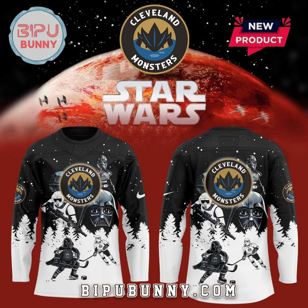 Cleveland Monsters Star Wars Hockey Jersey