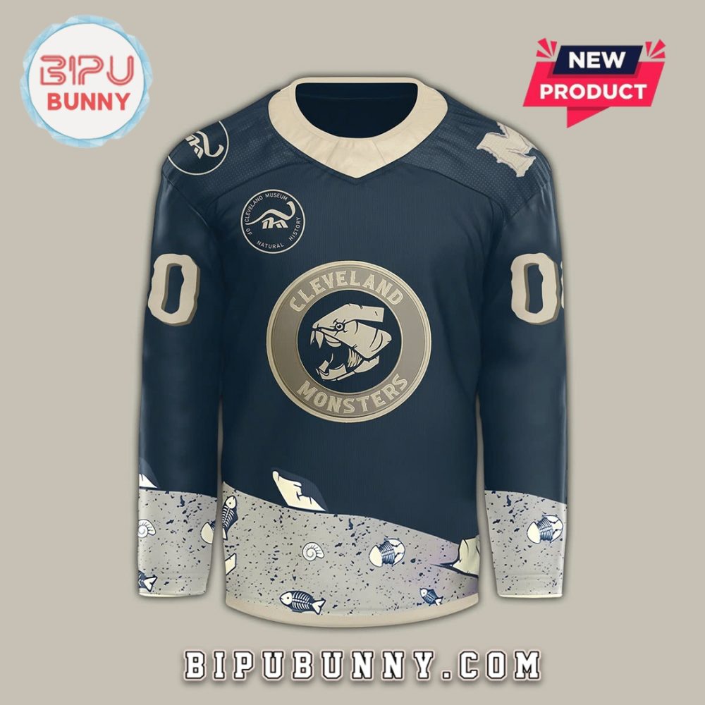 Cleveland Monsters X Fossil Faceoff Hockey Jersey