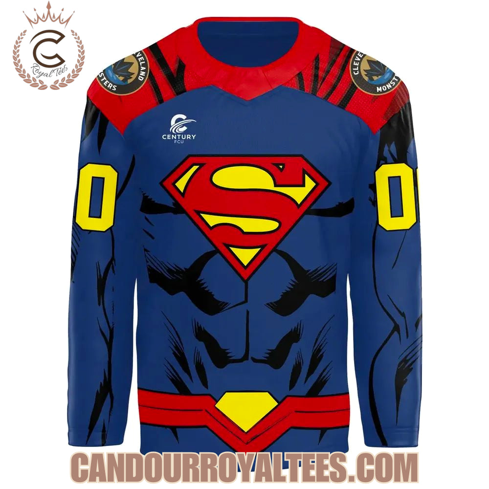 Cleveland Monsters'S Superman Jersey