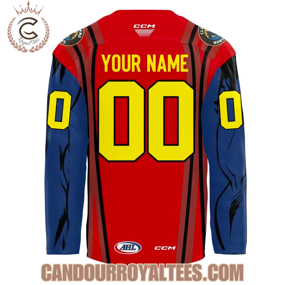 Cleveland Monsters'S Superman Jersey