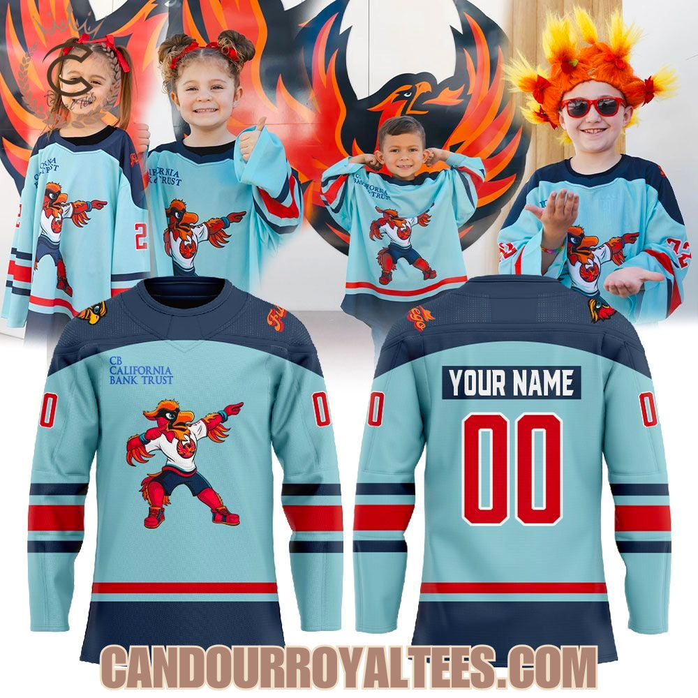 Coachella Valley Firebirds Kid'S Night 2026 Hockey Jersey