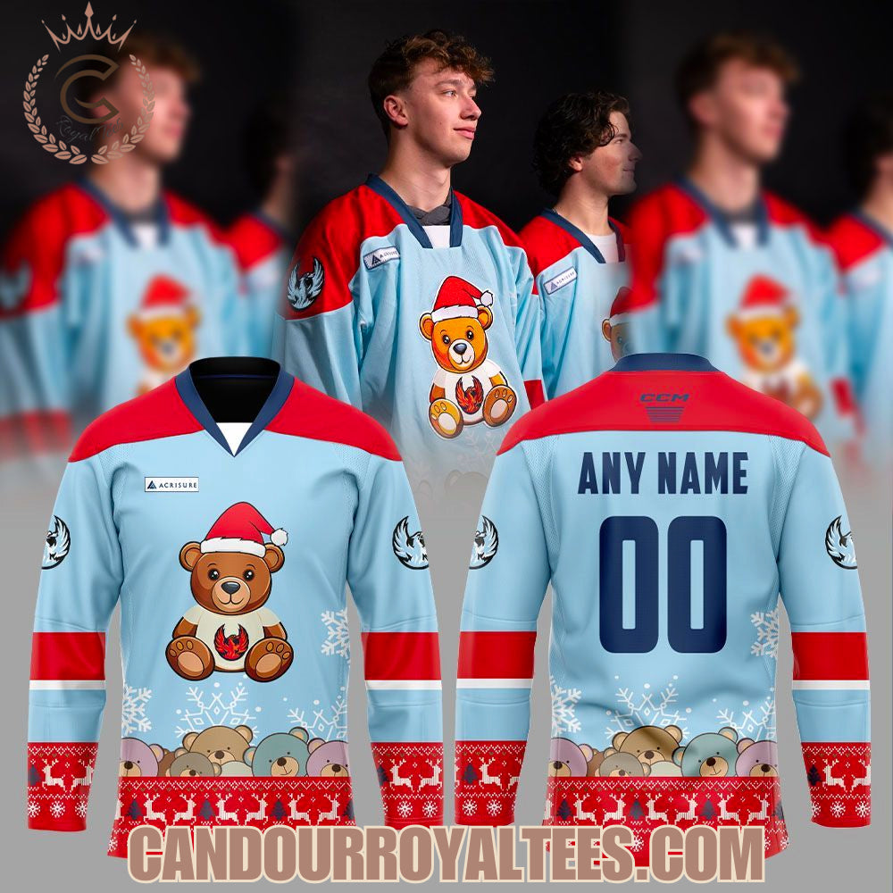 Coachella Valley Firebirds Teddy Bear Toss 2025 Jersey