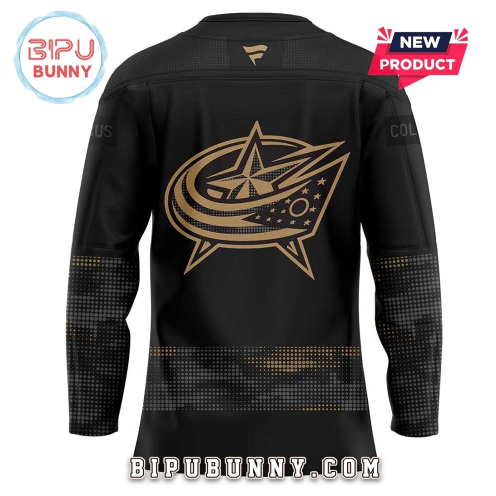 Columbus Blue Jackets Military Appreciation Night Hockey Jersey
