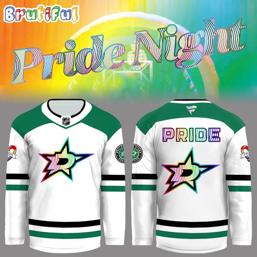 Dallas Star Pride Night Limited Edition 2025 Hockey Jersey