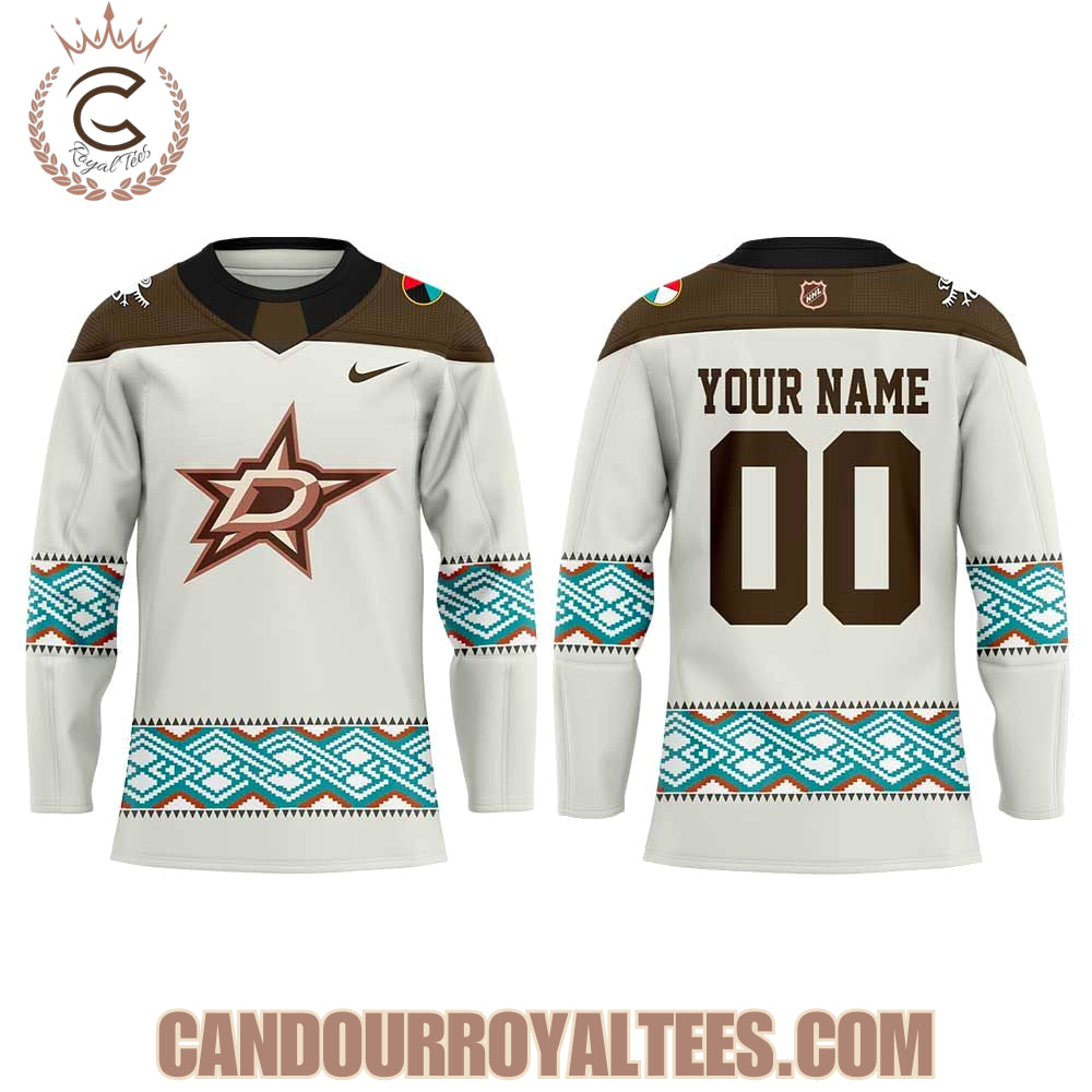 Dallas Stars Native American Heritage Night 2026 Hockey Jersey