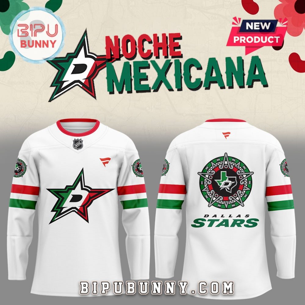 Dallas Stars Noche Mexicana 2025 Hockey Jersey