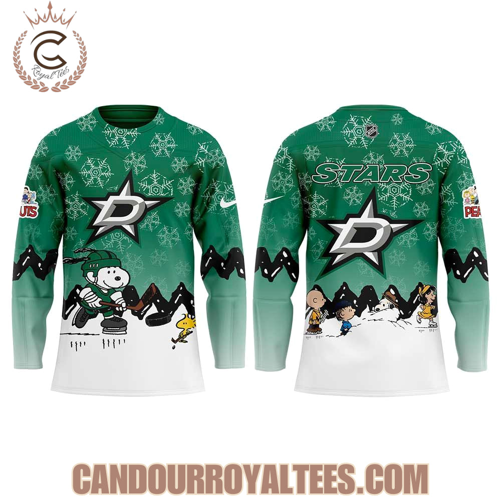 Dallas Stars X Snoopy And Peanuts Jersey