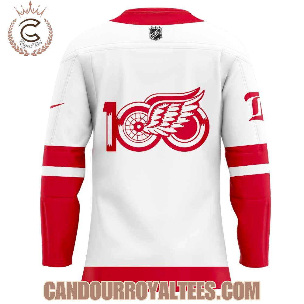 Detroit Red Wings Centennial Uniform Jersey
