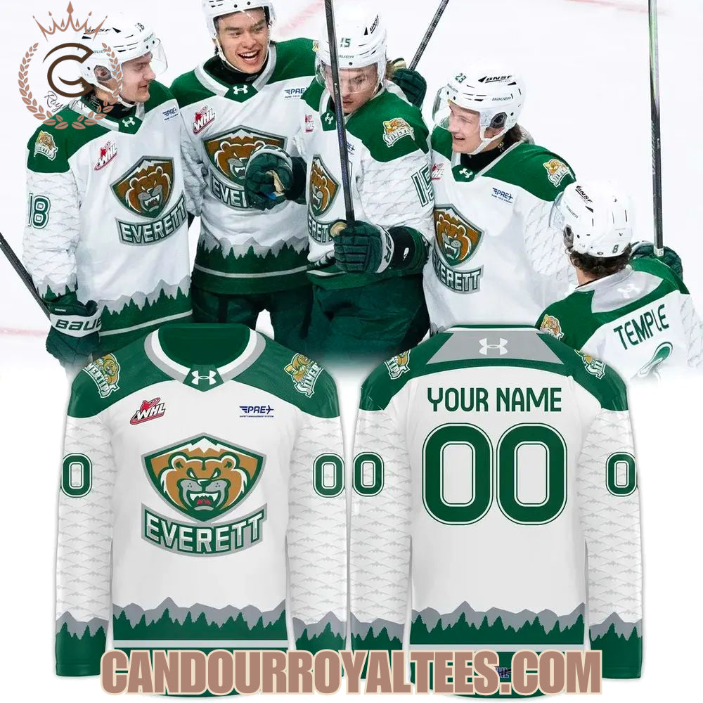 Everett Silvertips New 2025-2026 Special Edition Jersey