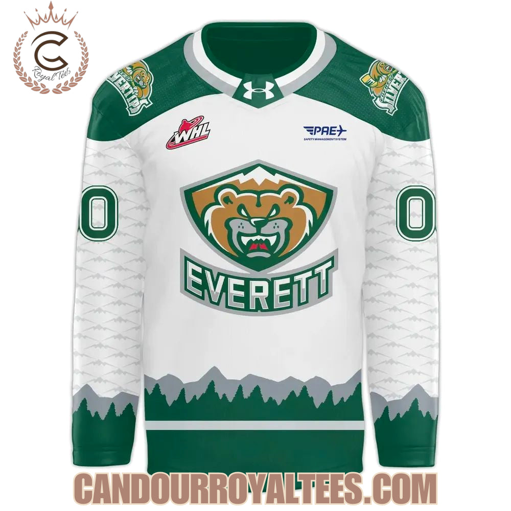 Everett Silvertips New 2025-2026 Special Edition Jersey