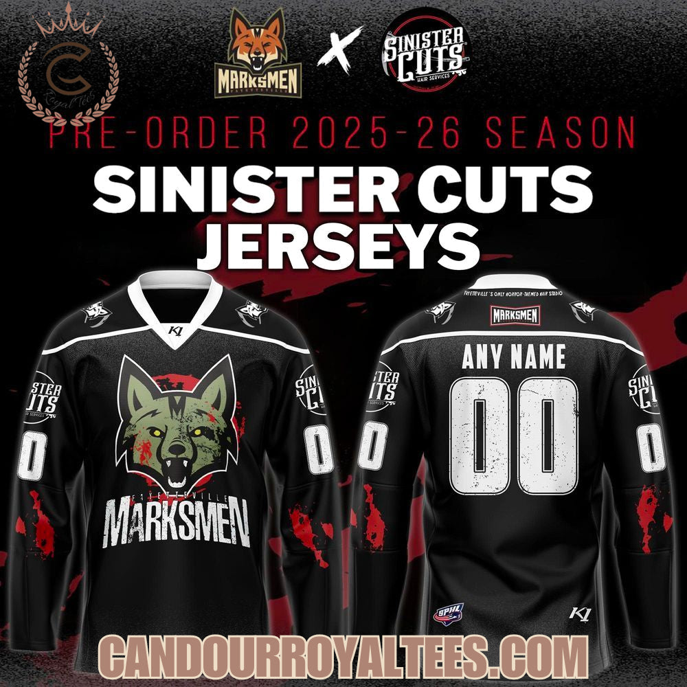 Fayetteville Marksmen Sinister Cuts 2025 Jersey