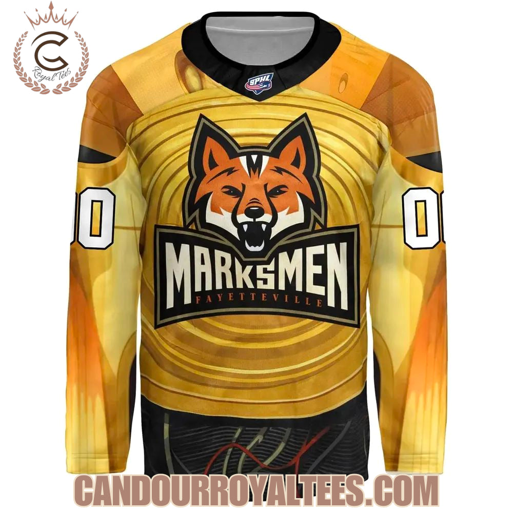 Fayetteville Marksmen X 2026 Star Wars Night Jersey