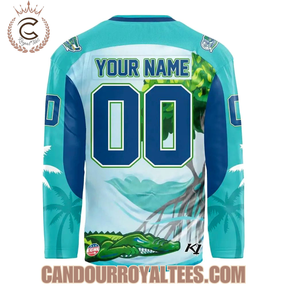 Florida Everblades 239 Away Jersey