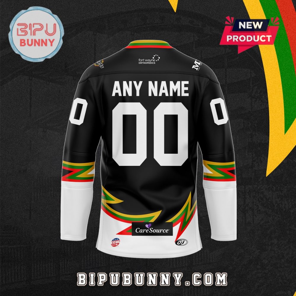 Fort Wayne Komets 2024 Mlk Night Hockey Jersey