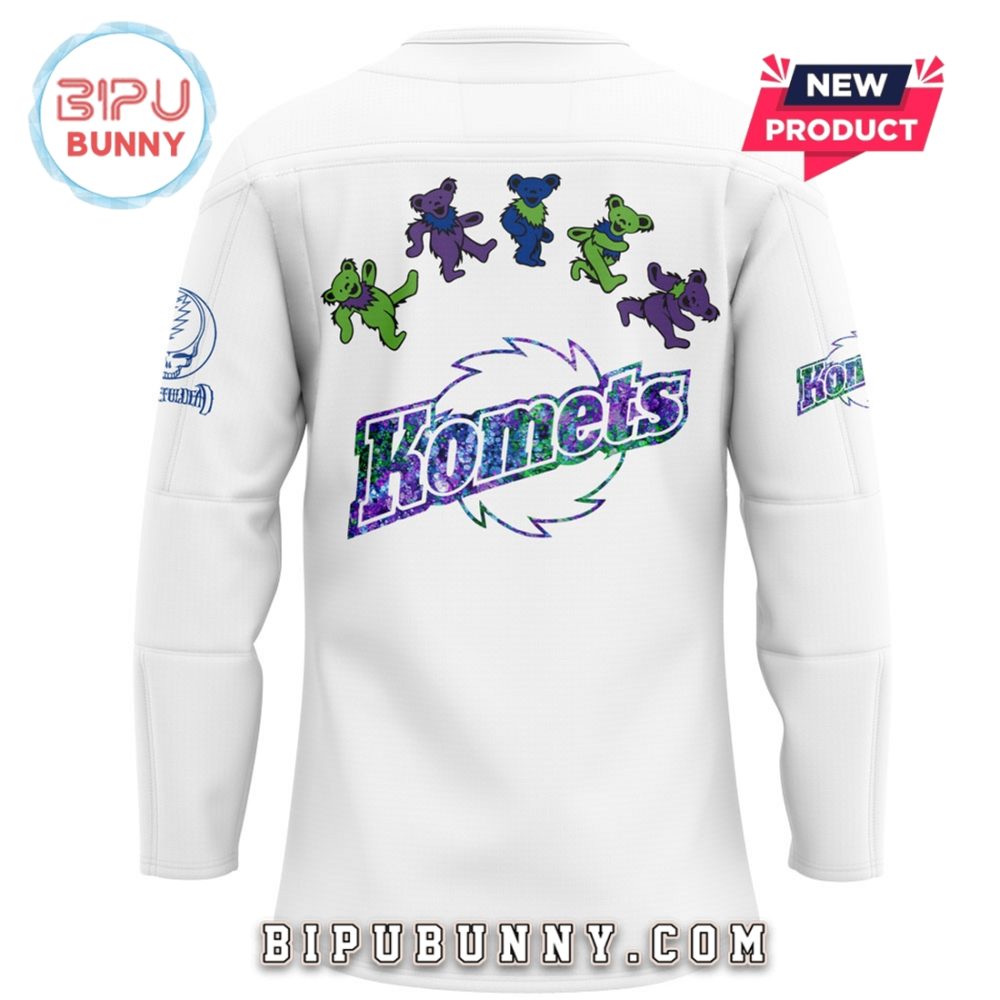 Fort Wayne Komets Grateful Dead Night Hockey Jersey
