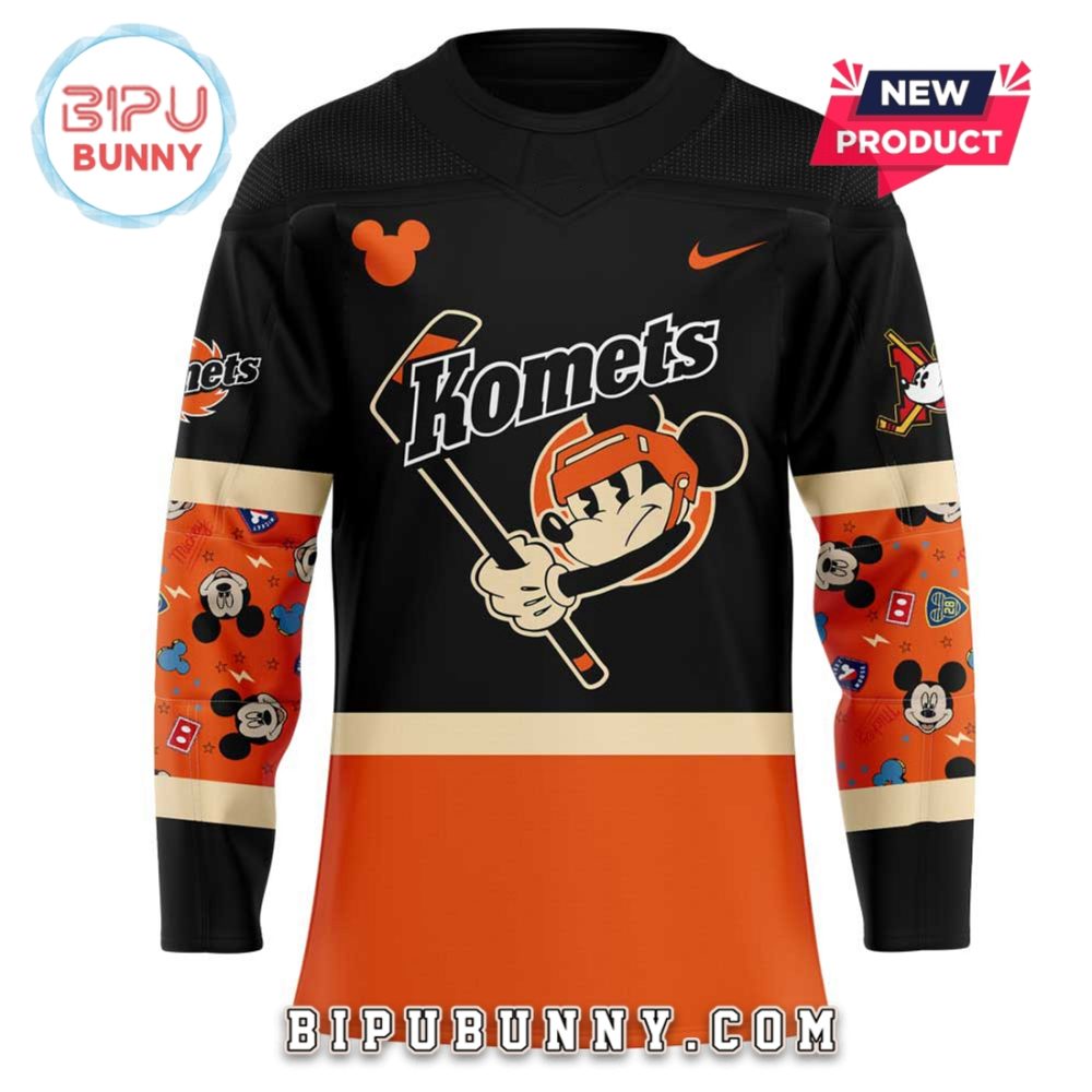 Fort Wayne Komets Mickey &amp;Amp; Friends Hockey Jersey