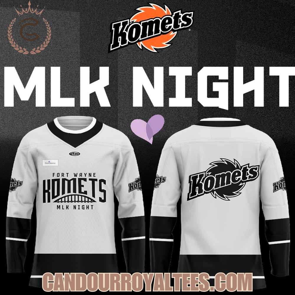 Fort Wayne Komets Mlk Night Hockey Jersey