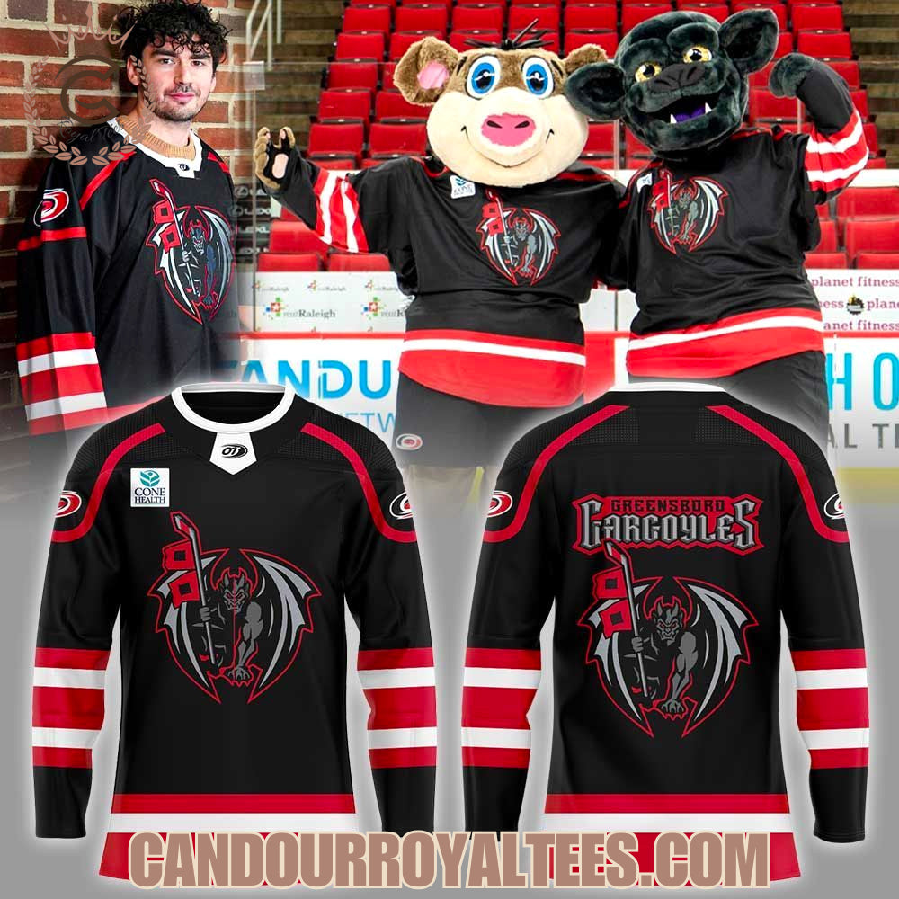 Greensboro Gargoyles X Canes Affiliation Weekend 2026 Hockey Jersey