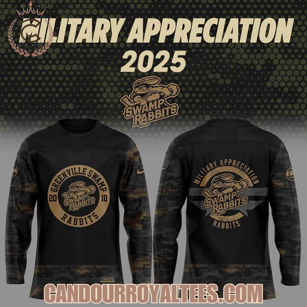 Greenville Swamp Rabbits X Military Appreciation 2025 Jersey