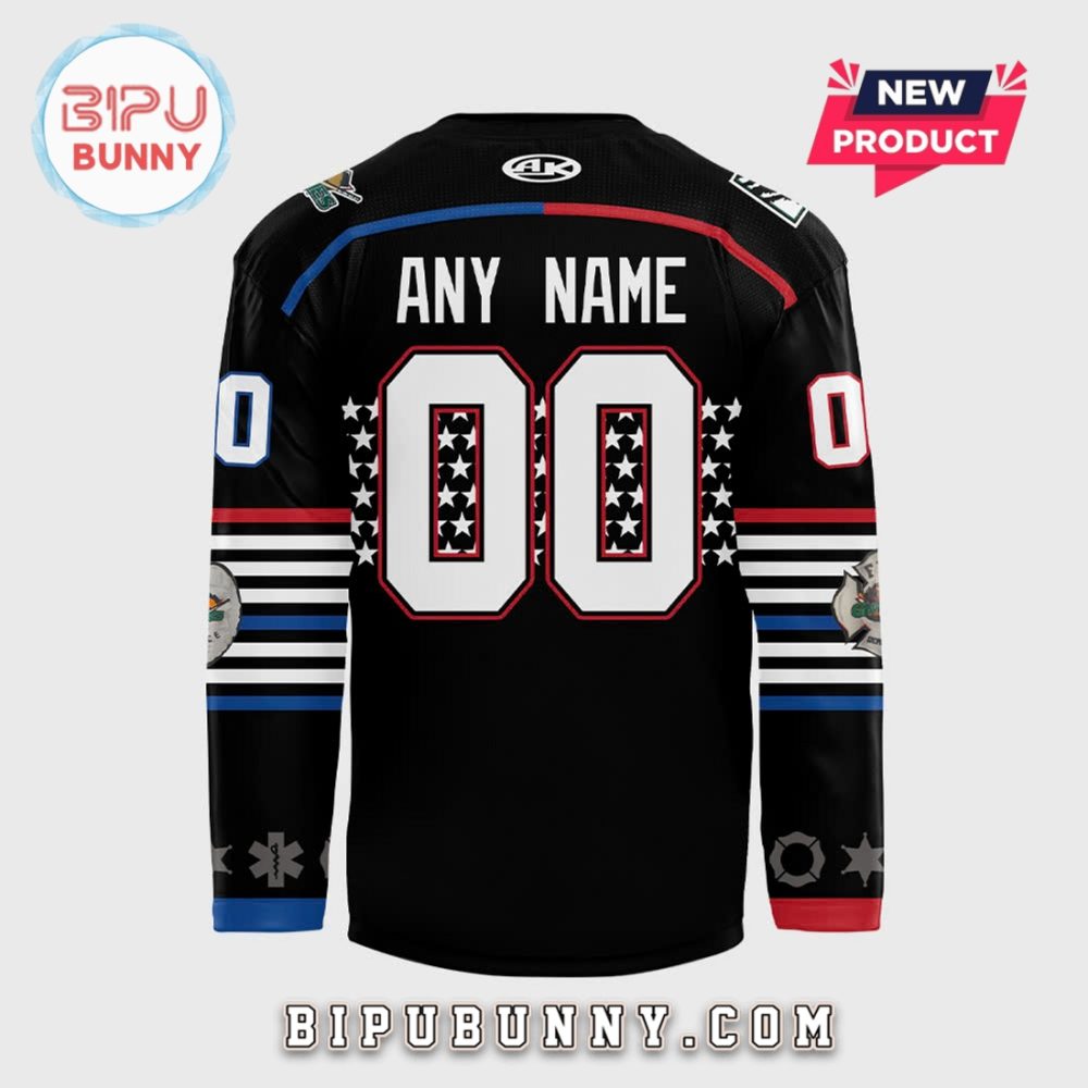 Grizzlies Guns &amp;Amp; Hoses Auction New Hockey Jersey