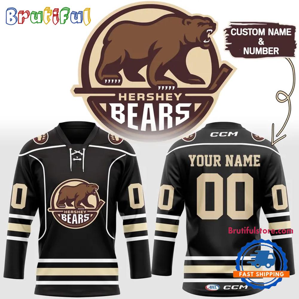 Hershey Bears New Uniform 2026 Limited Edition Hockey Jersey