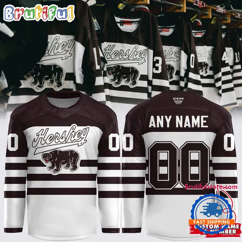 Hershey Bears Special 1938 Throwback Hockey Jersey