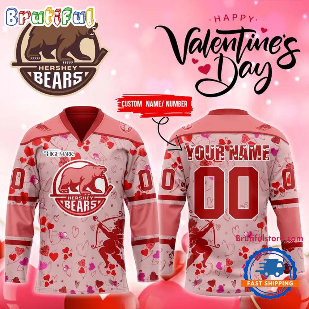 Hershey Bears x Valentine Day 2026 Hockey Jersey