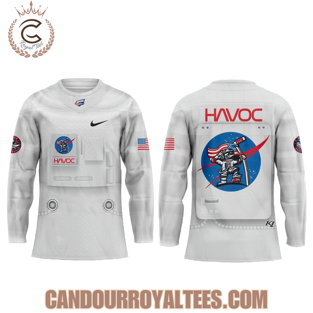 Huntsville Havoc The Space Night Jersey