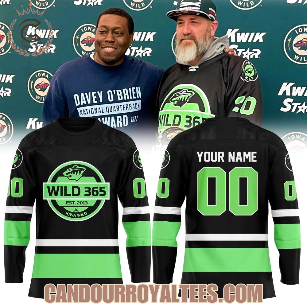 Iowa Wild 365 Vip Members Hockey Jersey