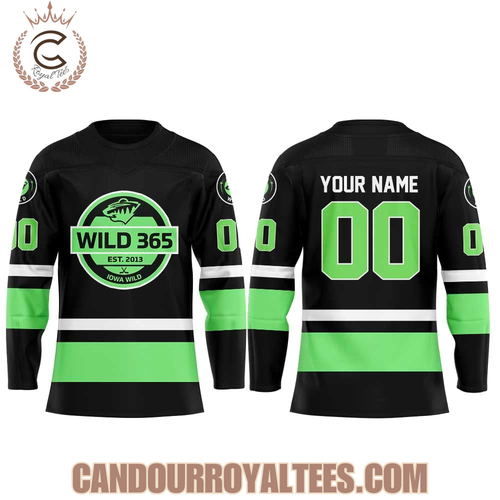 Iowa Wild 365 Vip Members Hockey Jersey