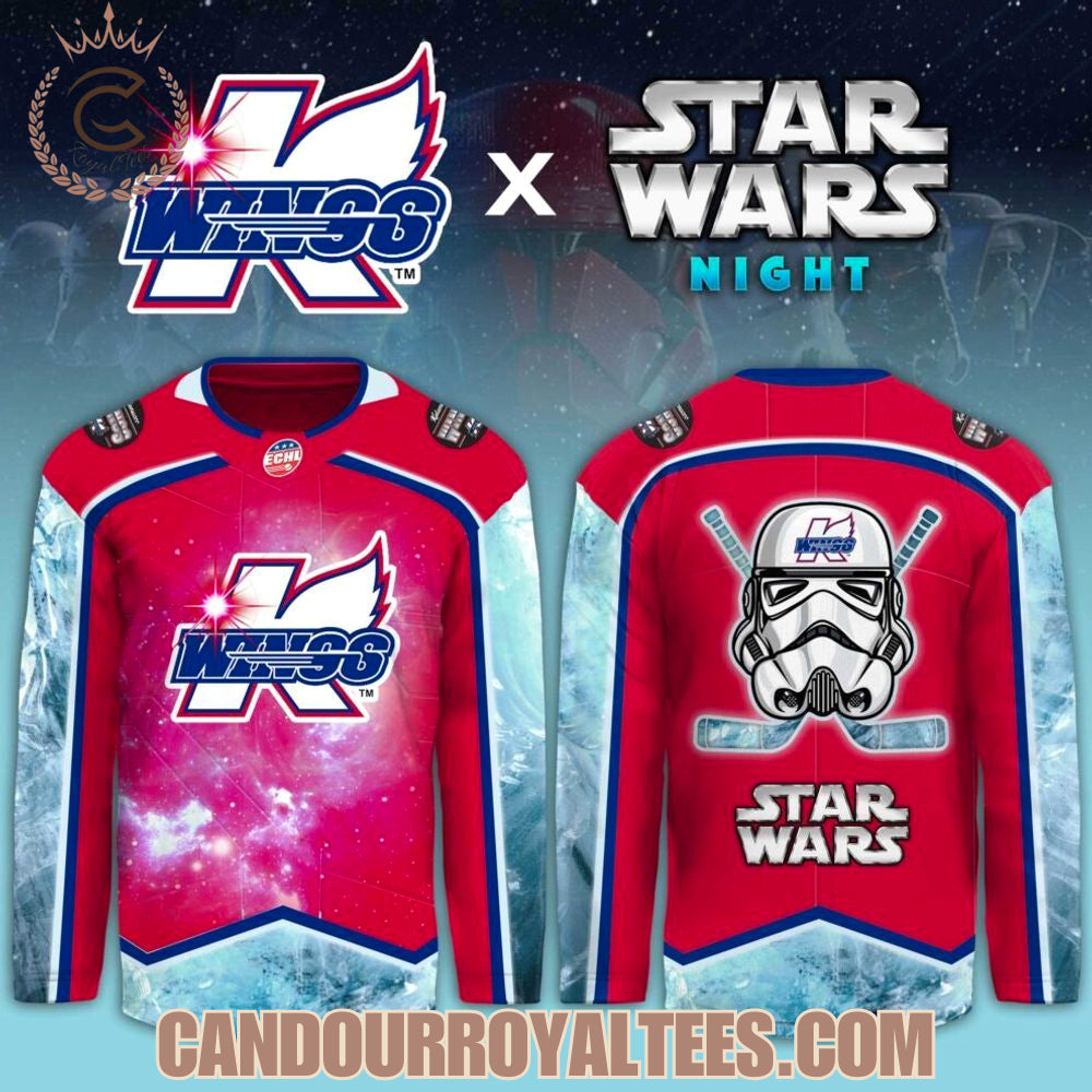Kalamazoo Wings Star Wars Night Game Limited Hockey Jersey
