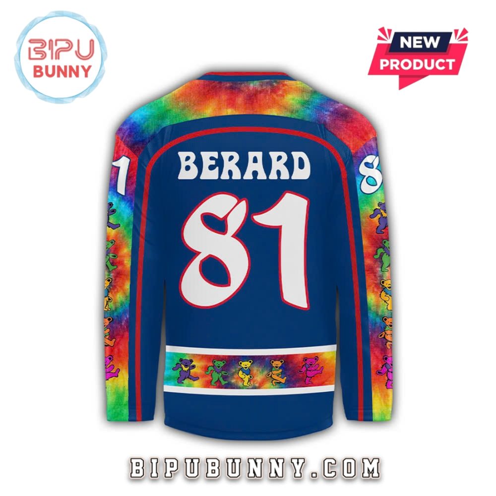 Kalamazoo Wings X Grateful Dead Hockey Jersey