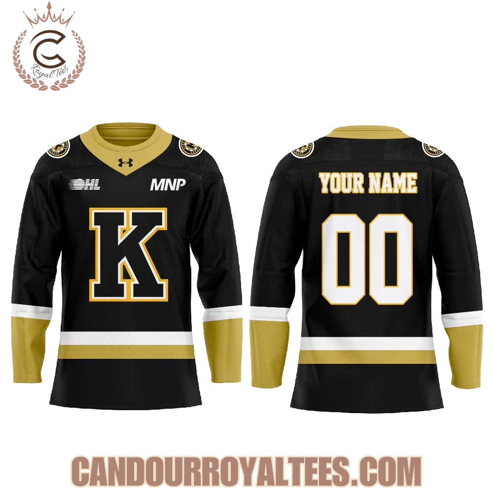 Kingston Frontenacs Our Dark-Colored Jerseys Have Arrived Too! Hockey Jersey
