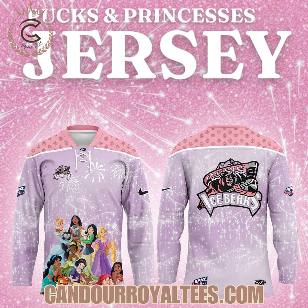 Knoxville Ice Bears Pucks &amp; Princesses Hockey Jersey