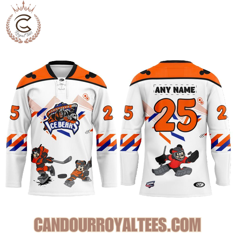 Knoxville Ice Bears X Mickey Mouse Disney Night Jersey