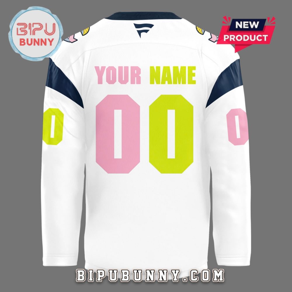 Limited Seattle Kraken X 2025 Pride Night White Hockey Jersey