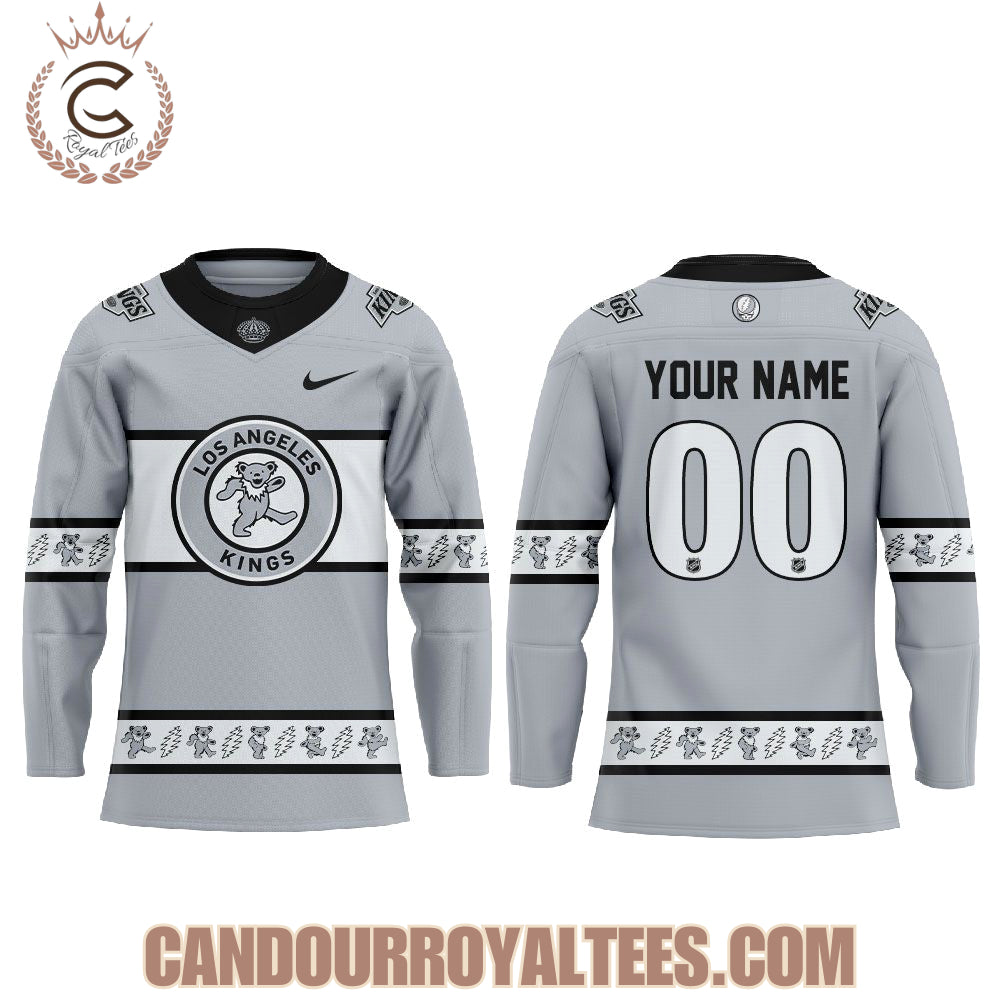 Los Angeles Kings 2026 Grateful Dead Night Hockey Jersey