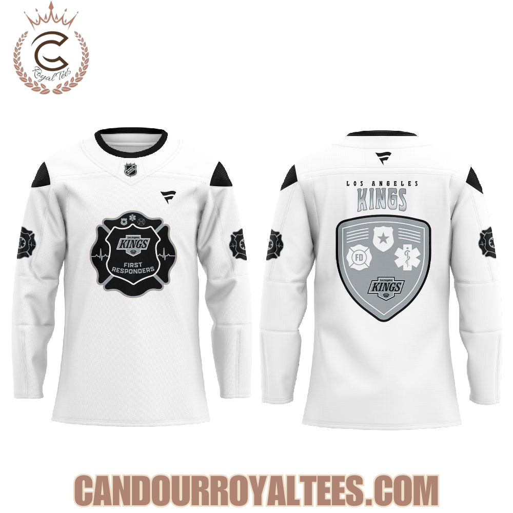 Los Angeles Kings First Responders Night 2026 Hockey Jersey