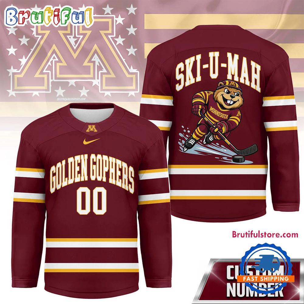 Minnesota Golden Gophers 2026 NCAA Game Day Hockey Jersey