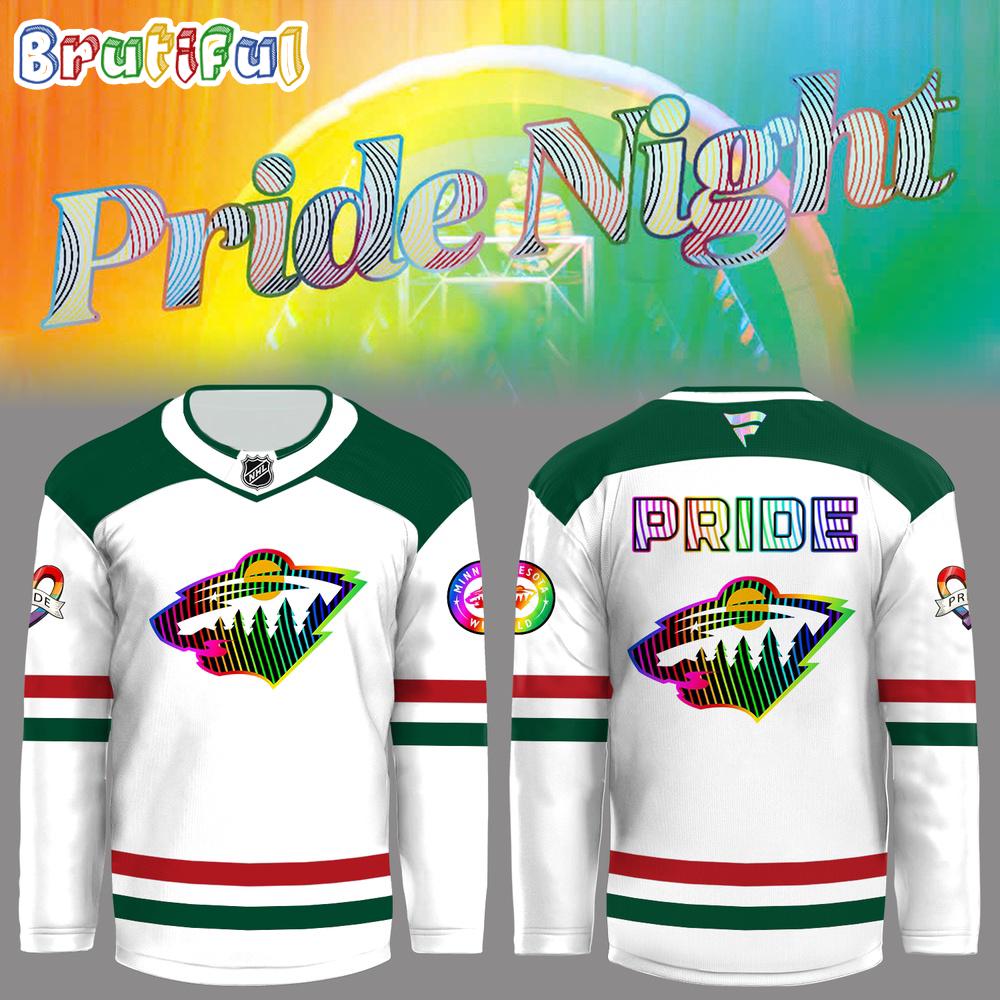 Minnesota Wild Pride Night Limited Edition 2025 Hockey Jersey