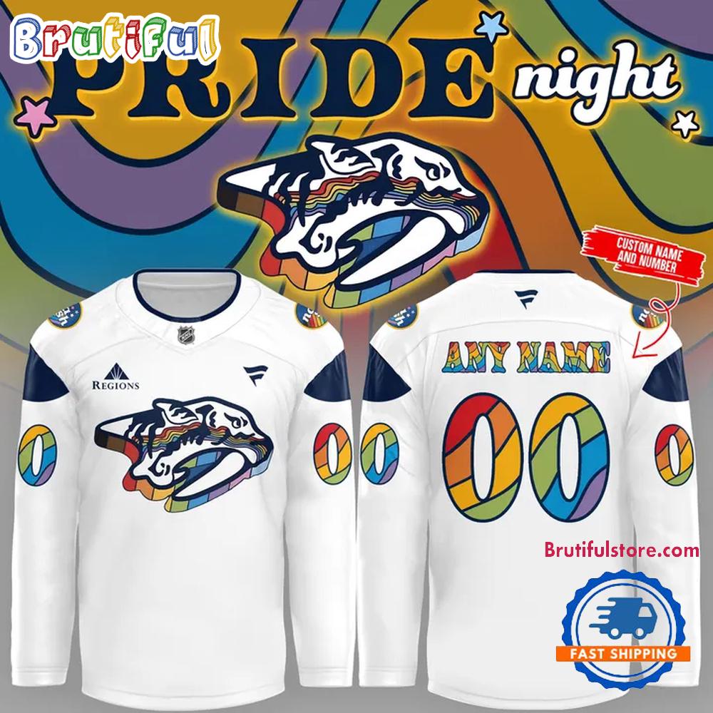 Nashville Predators Pride Night 2026 Limited Edition Hockey Jerseys